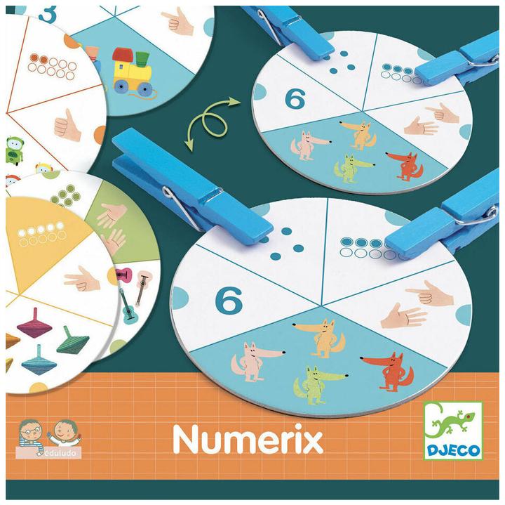 Actual product image Djeco Numerix