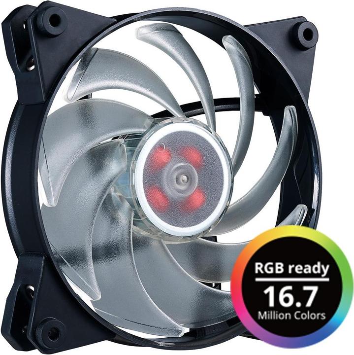 Image du produit Cooler Master MasterFan Pro 120 Air Balance RGB (120 mm, 1 x)
