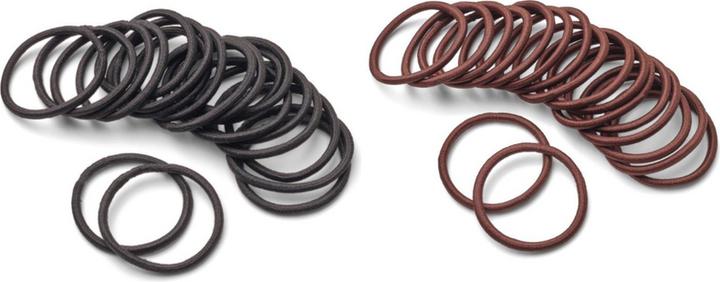 Immagine prodotto Trisa Elastici per capelli spessi 45 mm neri 20 pezzi. (Elastico per capelli)