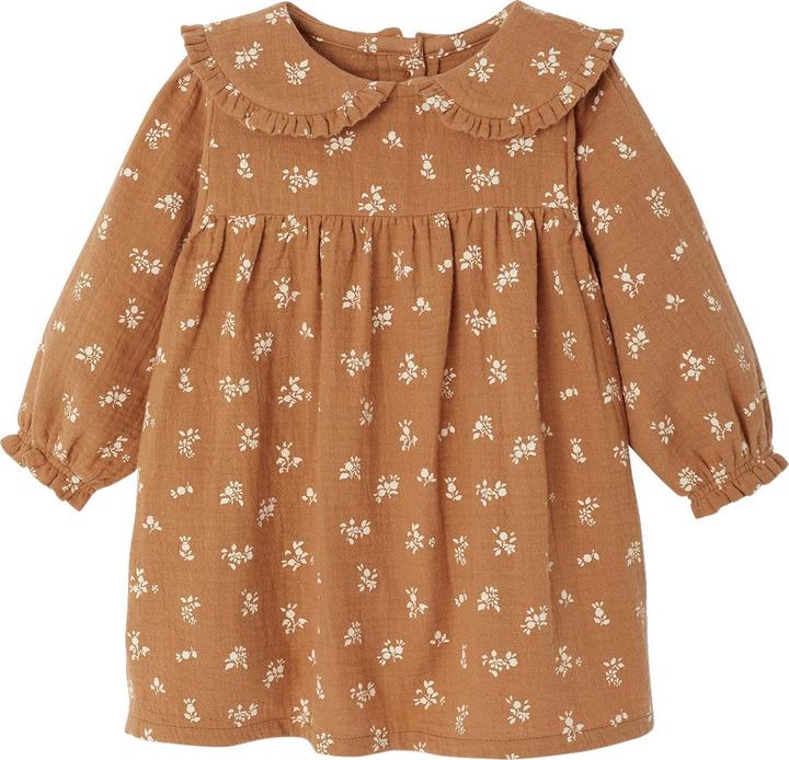 Produktbild Vertbaudet Baby Kleid aus geblümtem Musselin (86)
