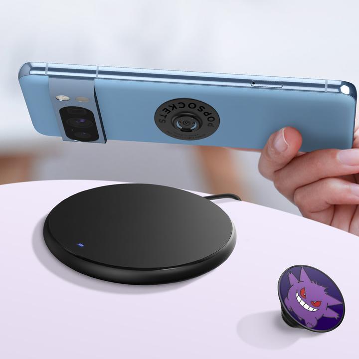 Actual product image PopSockets PopGrip Premium Enamel Glow In the Dark Gengar