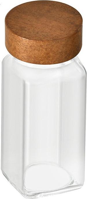 Produktbild Esmée Gewürzglas Set, Glasstreuer mit Holzdeckel (0.12 l)