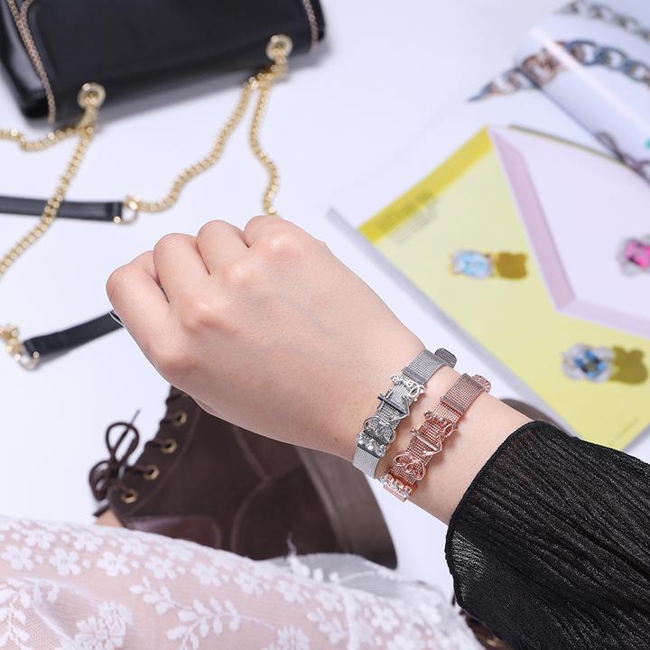 Immagine prodotto Heideman Bracciale a rete lucidato (100% acciaio inossidabile)