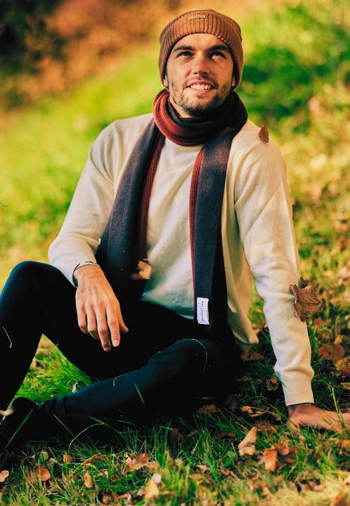 Actual product image Bellemere Pullover Pure Crew Neck Merino-Cashmere Sweater (L)