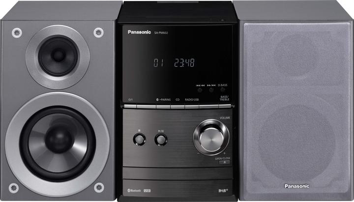 Panasonic SC-PM602EG-S (Bluetooth, CD Player, 2x 20 W)