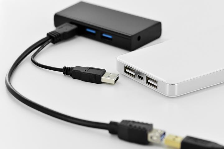 Produktbild Digitus USB 3.0 Y-Adapterkabel (0.30 m, USB 3.0)