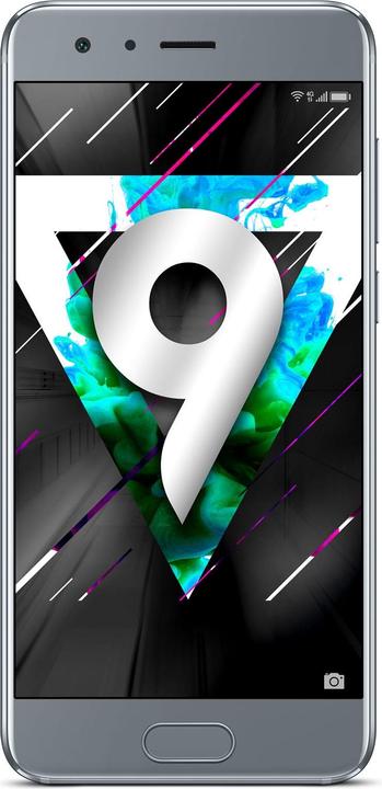 Honor 9 (64 GB, Glacier Grey, 5.15", Doppia SIM Ibrida, 12 Mpx, 4G)