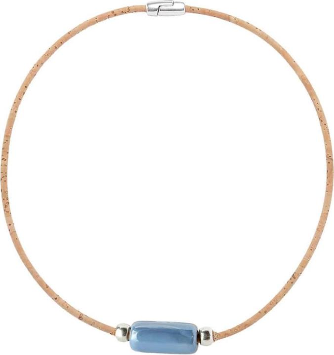 Produktbild Artelusa Halskette «Ceramica Blue» aus Kork (Kork)
