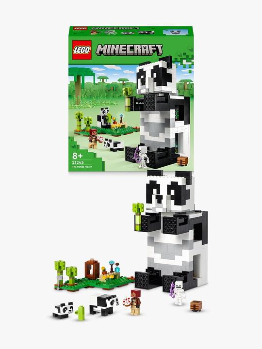 Actual product image LEGO The Panda House (21245, LEGO Minecraft)