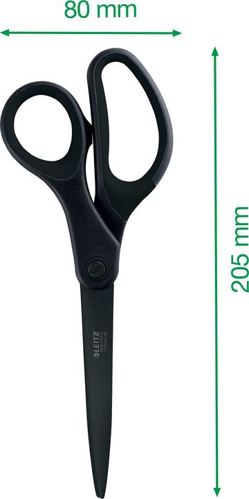 Actual product image Leitz Titanium non-stick quality scissors (20.50 cm)