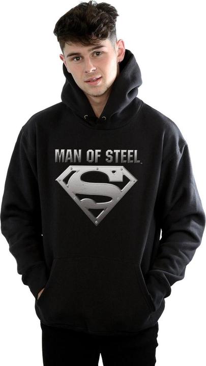 Produktbild Superman Man Of Steel Shield Kapuzenpullover (S)