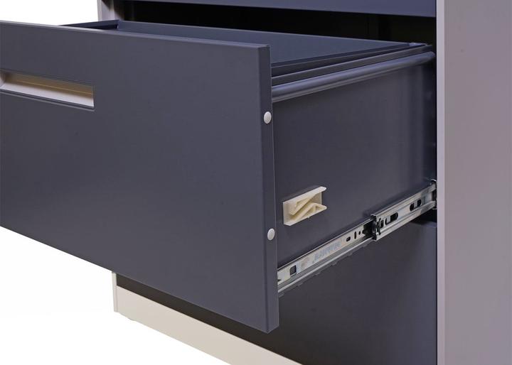 Actual product image Jamb Lockable hanging file cabinet (132 x 76 x 46 cm)
