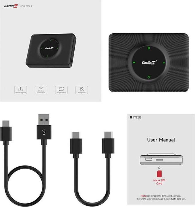 Actual product image Carlinkit T2C
