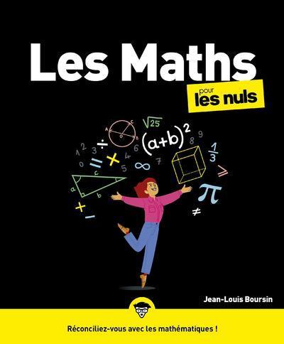 Produktbild Les maths pour les nuls (Französisch, Boursin Jean-Louis, 2023)