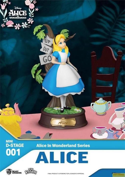 Produktbild Beast Kingdom ST Disney Mini D-Stage Alice Wonderland Cheshire Cat 10cm