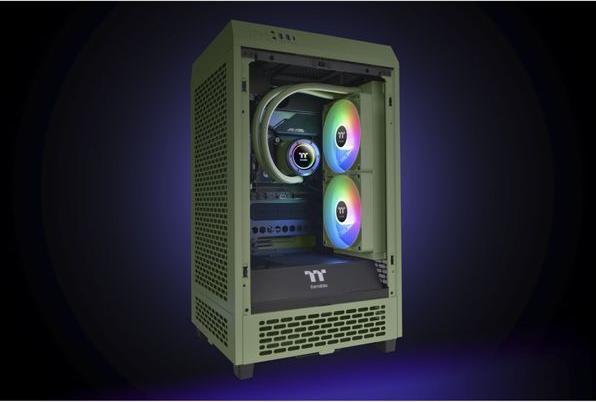 Actual product image Thermaltake TH280 V2 ARGB Sync CPU Liquid Cooler All-In-One gn