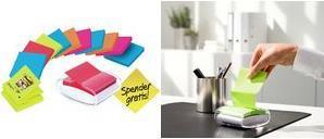 Actual product image Post-it Super Sticky Z-Notes Dispenser (76 x 76 mm)