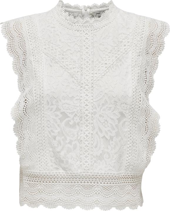 Actual product image Only Cropped lace top (M)