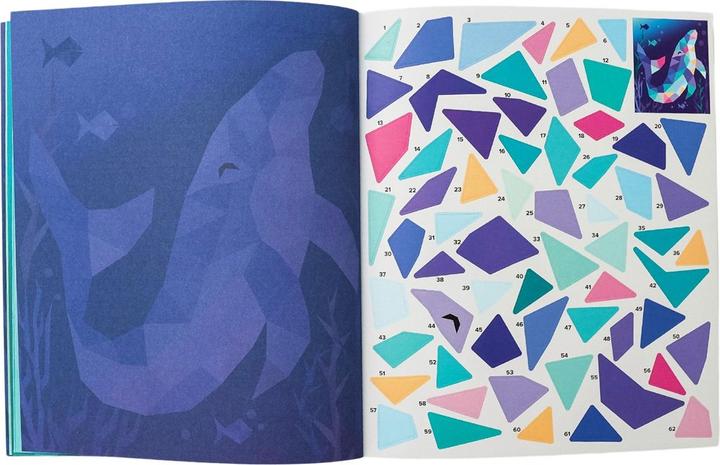 Produktbild Artista Sticker Painting Buch Ocean