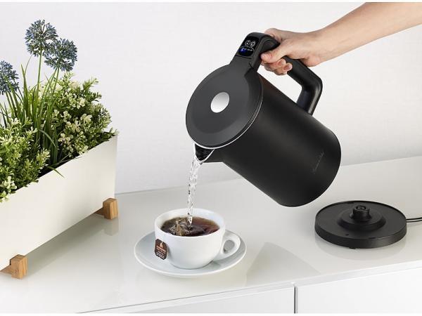 Actual product image Rosenstein & Söhne Design water boiler, temperature selection, keep-warm function, 2,200 watts, 1.5 l (1.50 l)