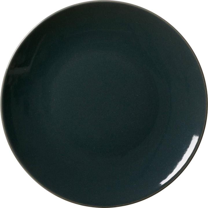 Ritzenhoff & Breker Assiette à dessert CECINA GRAU, 205 mm en grès, lavable au lave-vaisselle, avec glaçure colorée (1 x, 20.50 cm)