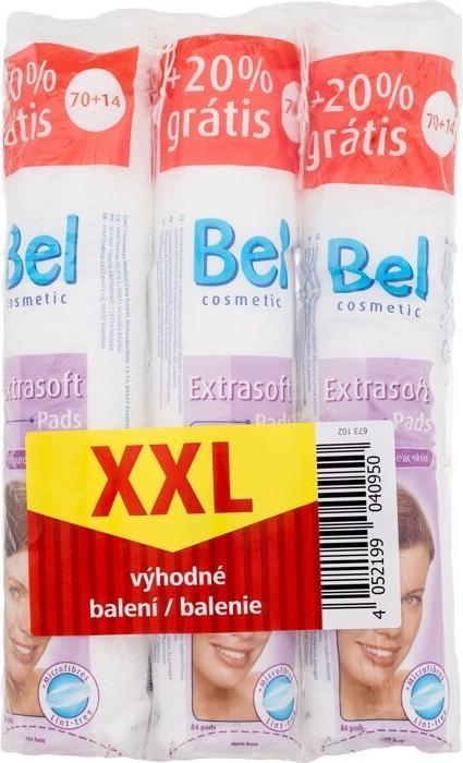 Produktbild Bel Cosmetic Bel Set Of Round Makeup Remover Pads Cosmetic 3 X 84 Pieces (Reinigungstücher)