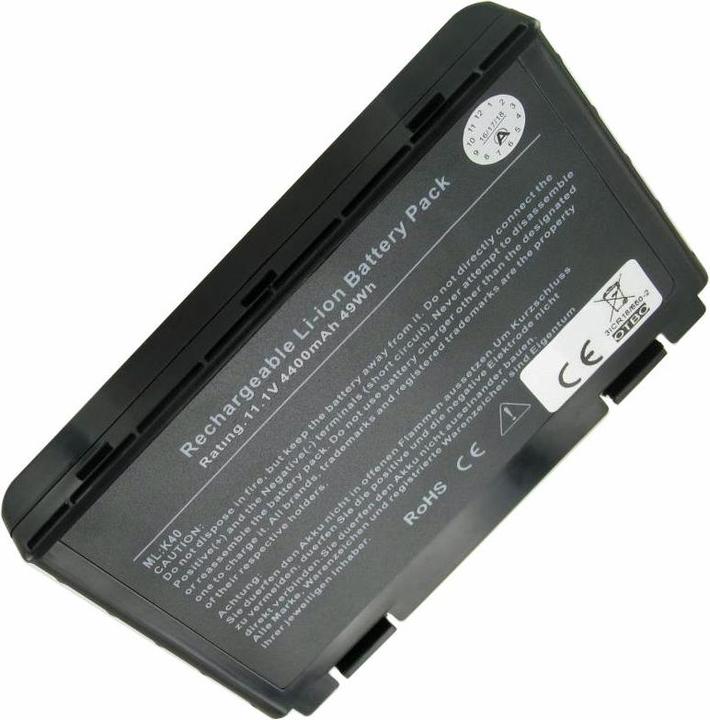 Actual product image ASUS Akku A32-F82 (6 Cells, 5200 mAh)