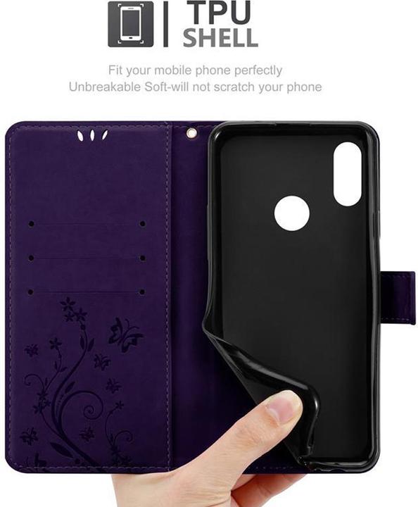 Immagine prodotto Cadorabo Copertina del libro di fiori (Huawei Y6 (2019))