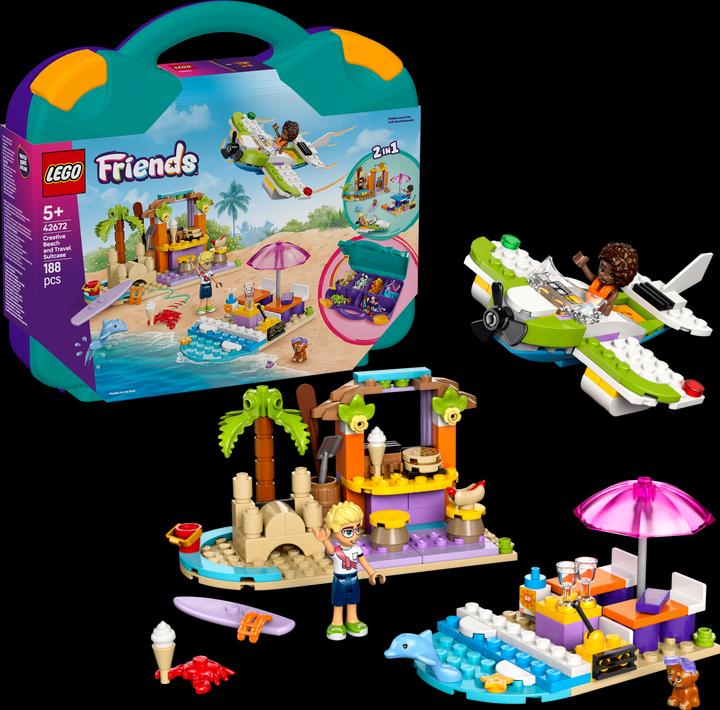 Produktbild LEGO Kreativer Reisekoffer (42672, LEGO Friends)
