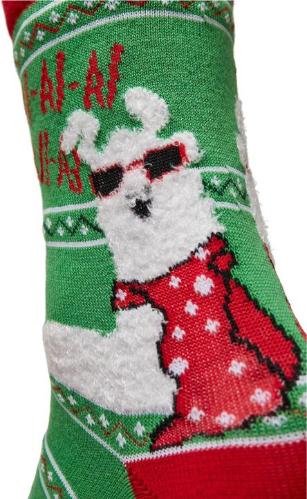 Actual product image Urban Classics Christmas Lama Socks 3-Pack (pack of 3, 39 - 42)