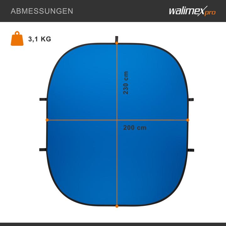 Image du produit Walimex Fond pliable (200 cm, 230 cm)