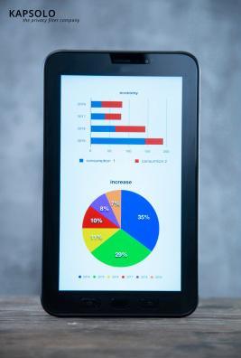 Produktbild Kapsolo 2H Anti-Bakt. Displayfilter (1 Stück, Huawei MediaPad T1 10)