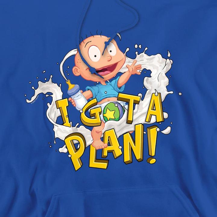 Immagine prodotto Rugrats Tommy Pickles Has A Plan Felpa con Cappuccio Uomo (L)