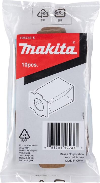 Actual product image Makita Paper dust bag - 10 pcs (10 x)