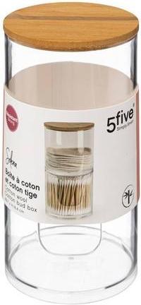 Image du produit 5Five Selena Bamboo Cotton Swab Dispenser