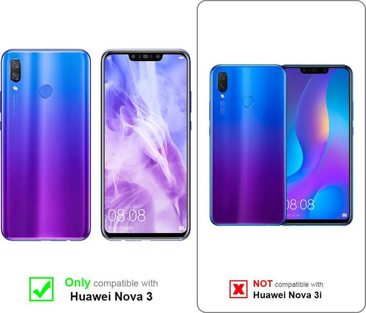 Image du produit Cadorabo Coque pour Huawei NOVA 3 universel avec Clip (Huawei Nova 3)