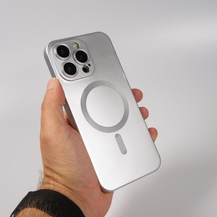 Produktbild PhoneLook Hülle Gummi weich mit Kameraschutzglas MagSafe (Apple iPhone 16 Pro)
