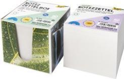 Actual product image Folia Note box green incl. 700 notes white-grey (9 x 9 cm)