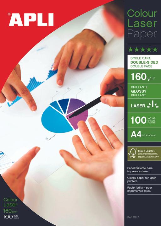 Produktbild Agipa Fotopapier für Drucker A4 (160 g/m², A4, 100 x)