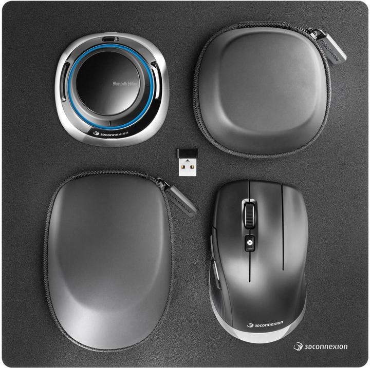 Produktbild 3Dconnexion Spacemouse Wireless Kit 2 (Kabellos, Kabelgebunden)