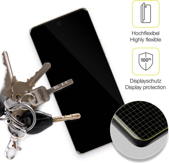 Produktbild Dipos Displayschutzfolie Full-Cover 3D (2 Stück, Honor Magic6 Lite)