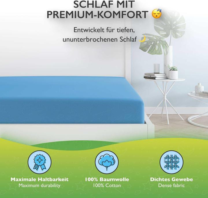 Actual product image Etérea Comfort Jersey Topper (200 x 200 cm, 200 x 220 cm)