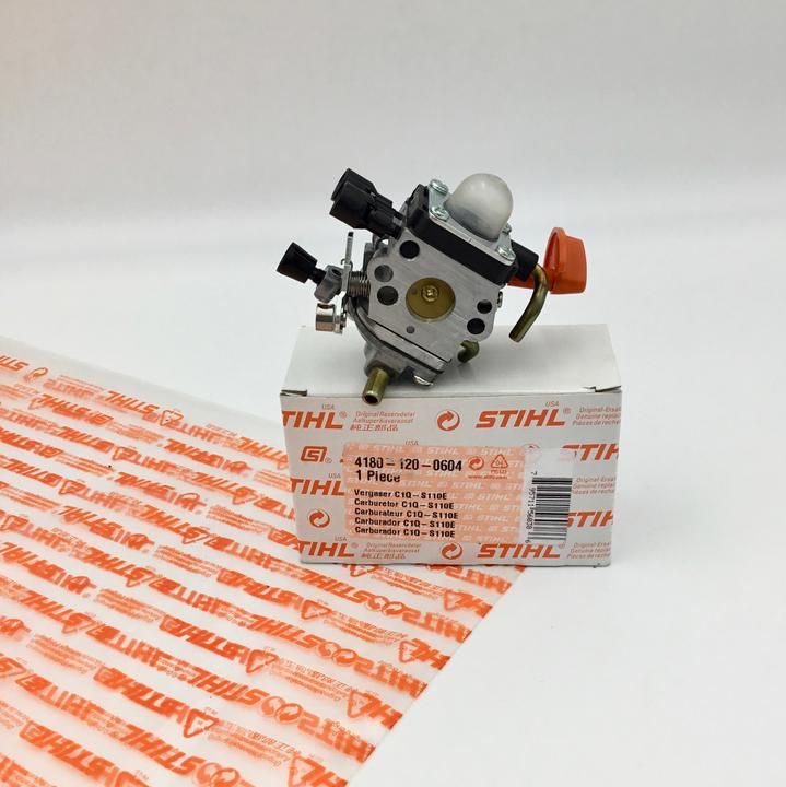 Actual product image Stihl Original carburettor C1Q-S110E FS, KM, FC, HL, HT, SP, 41801200604