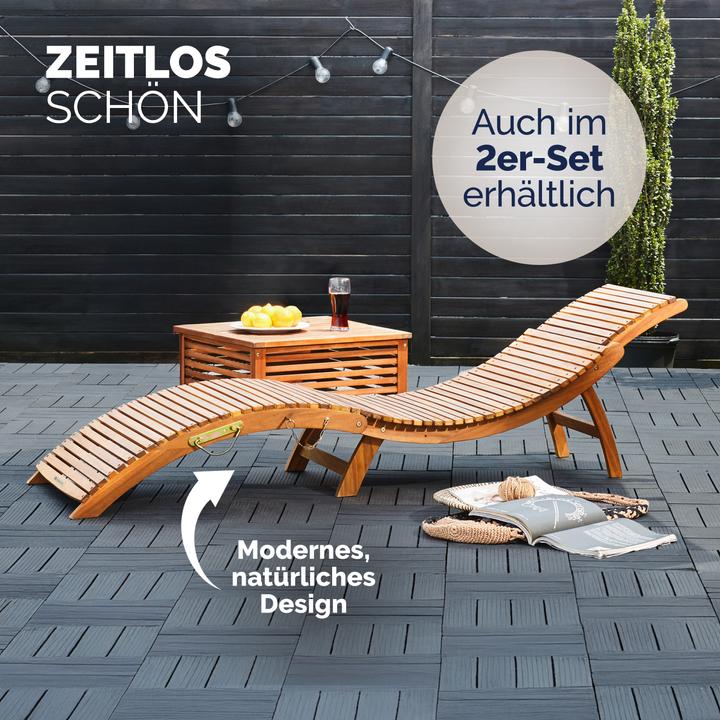 Image du produit Casaria Bain de soleil (190 cm)