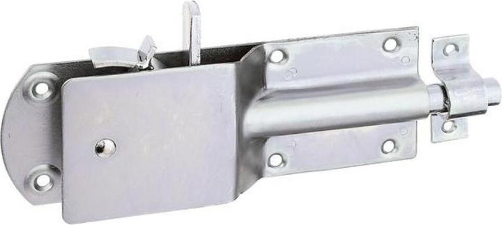 Produktbild GAH Sicherheits-Stallriegel Länge 200 mm Breite 125 mm Stahl galvanisch gelb verzinkt (Sicherheitsriegel, 1 Stk.)