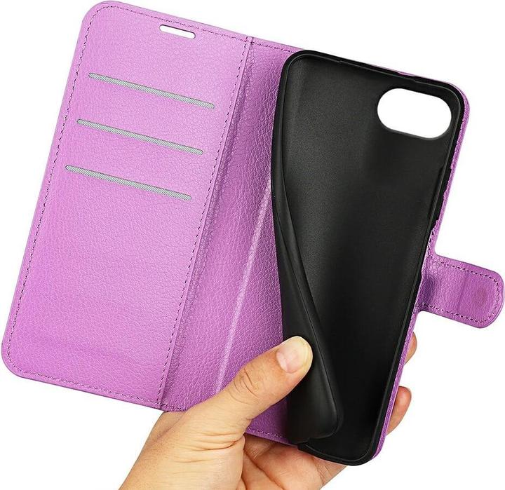 Actual product image Cover-Discount iPhone 16e - Leder Etui Hülle (Apple iPhone 16e)
