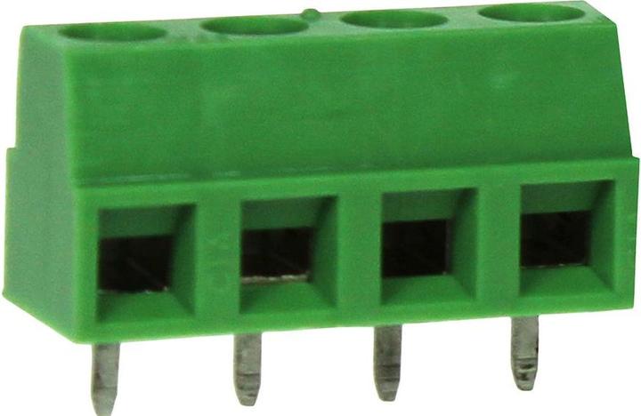Actual product image RND Electronics Low Profile Terminal Block, Connector, Straight, Thru-Hole, 5.08mm pitch, Horizontal