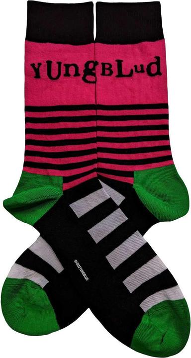 Immagine prodotto Universal Textiles Calzini unisex adulti con logo a righe (40.5 - 45.5)