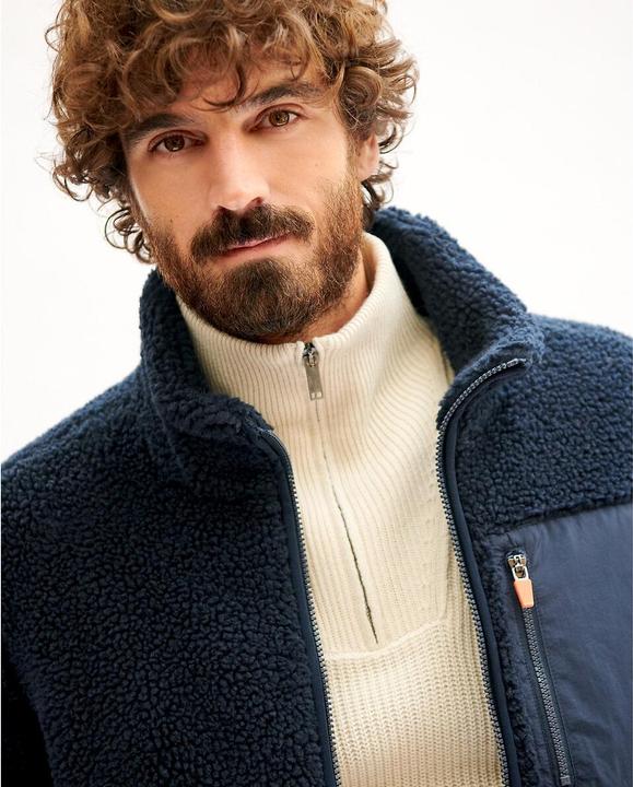 Actual product image La Redoute Collections Warm knitted jumper in troyer style (3XL)