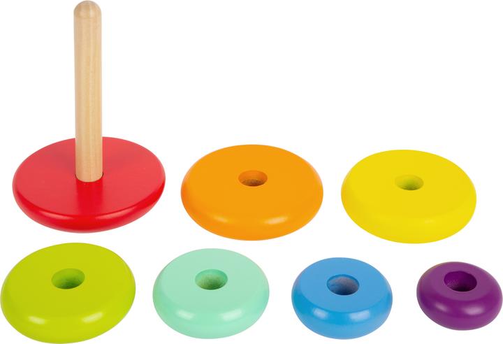 Produktbild small foot Stapelturm Regenbogen